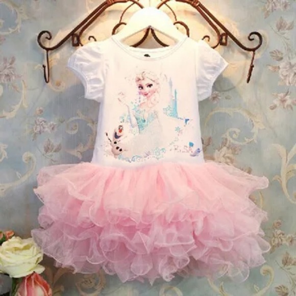 Other - NWT Elsa Dress Pink Tutu